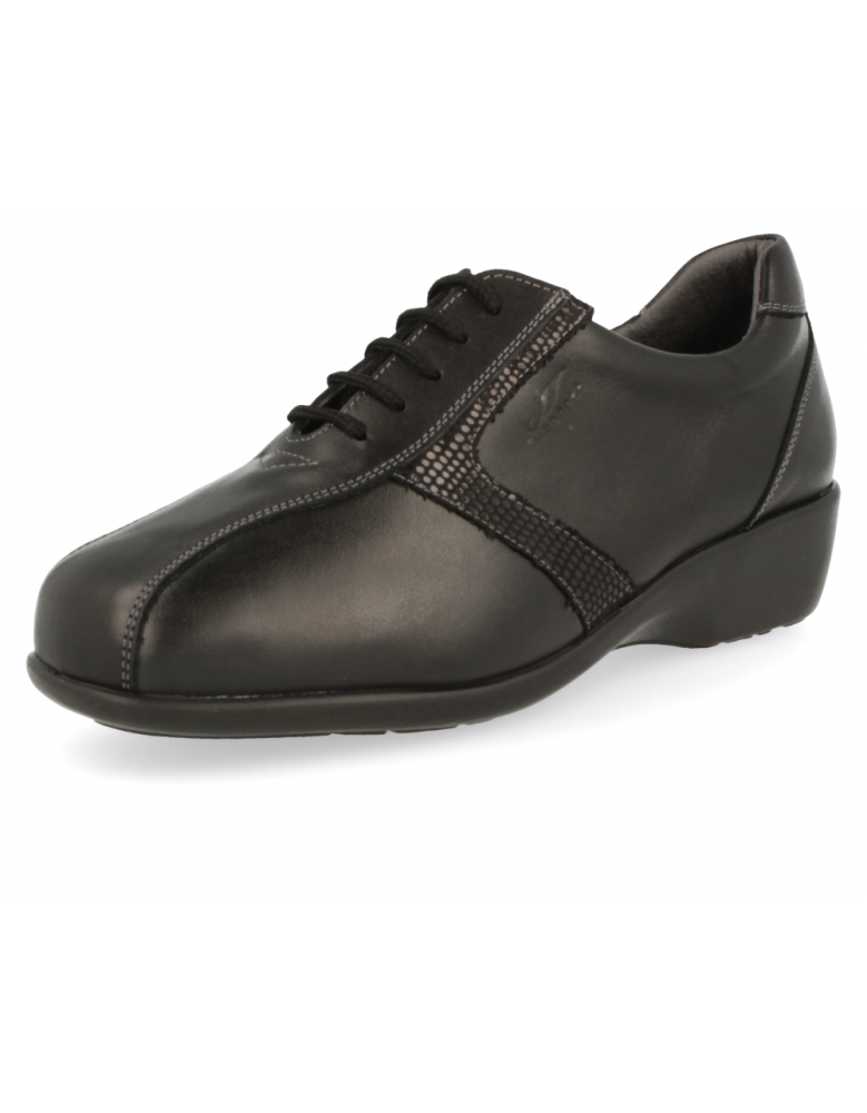 ZAPATO CÓMODO SEÑORA, SIENA A5 Negro