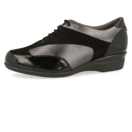 ZAPATO BLUCHER MUY CÓMODO DIANA 85 PLOMO