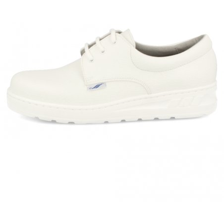 ZUECO SANITARIO UNISEX, MEDIC CORDONES BLANCO