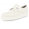 ZAPATO SANITARIO UNISEX, MEDIC VELCRO PICADO BLANCO D&#39;Torres