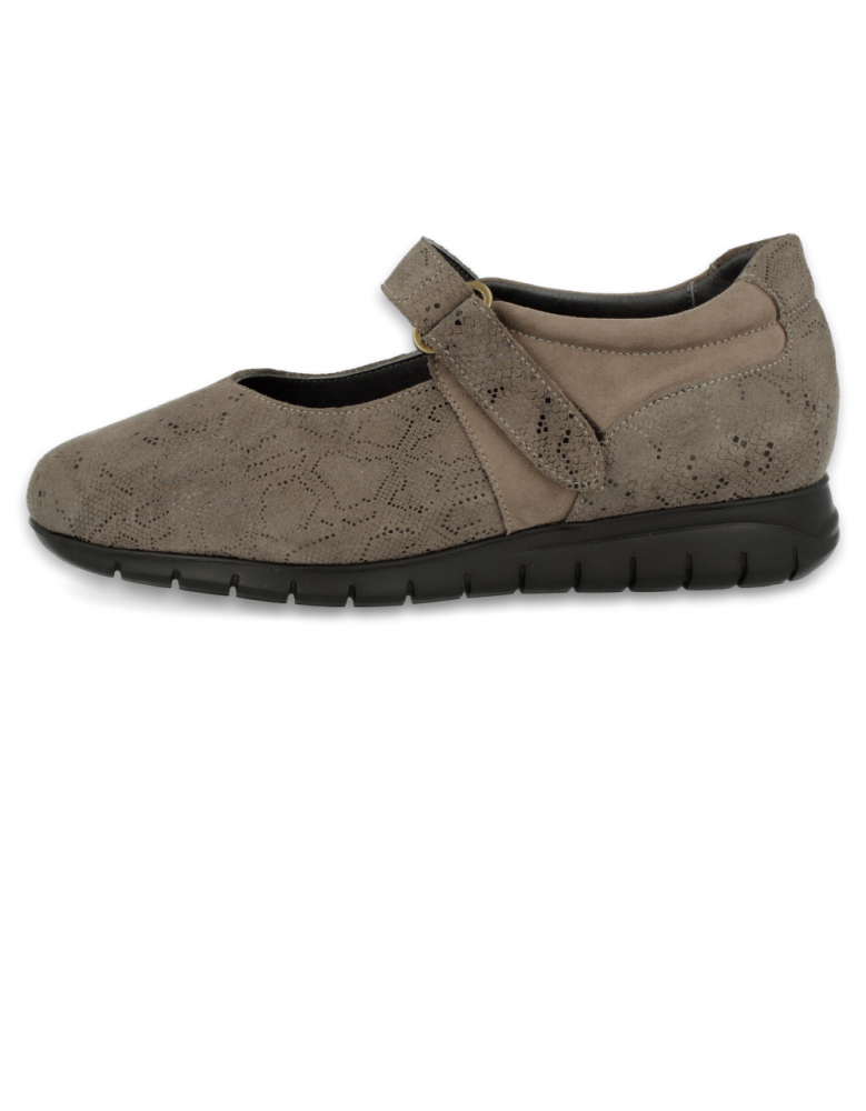 ZAPATO CÓMODO SEÑORA, RENATA GRIS 78