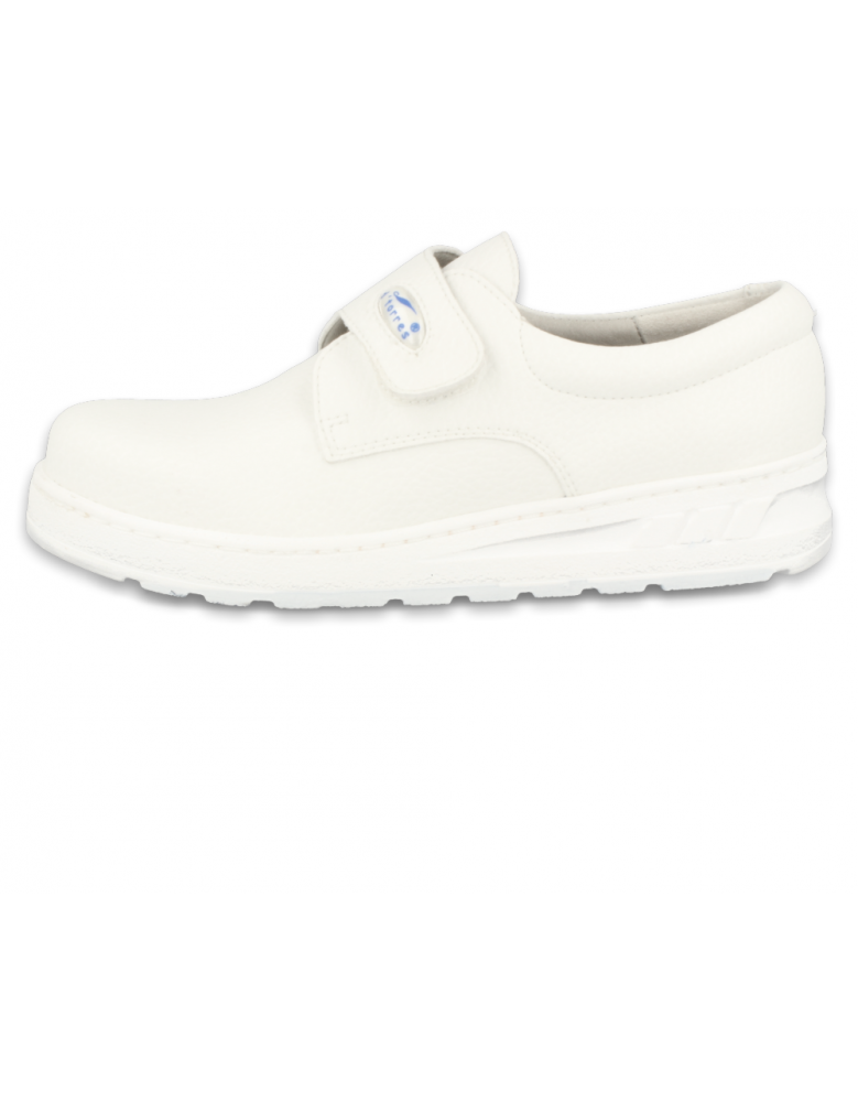 ZAPATO SANITARIO MUY COMODO UNISEX, MEDIC VELCRO BLANCO D'Torres®
