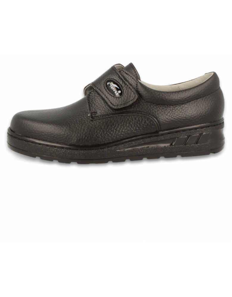 ZAPATO PARA HOSTELERIA, MEDIC VELCRO NEGRO D'Torres®