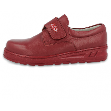 ZUECO PROFESIONAL, MEDIC VELCRO 10 ROJO