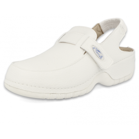 SANITARY COMFORT CLOGS, MASTER 2000 STRIP 03 WHITE