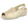 SENSITIVE FEET WOMEN SANDALS, ROCIO E9 BEIGE