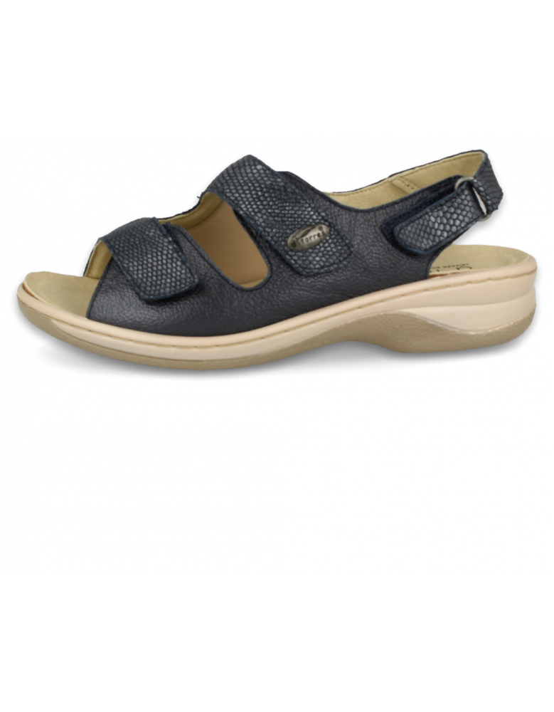 SANDALIAS CÓMODAS SEÑORA, JULIA 04 AZUL