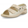 SANDALIAS CÓMODAS SEÑORA, JULIA 06 PLATA