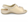 SANDALIAS CÓMODAS SEÑORA, JULIA 06 PLATA