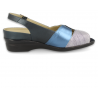 ZAPATOS SEÑORA PIES DELICADOS, SAMOA 04 AZUL