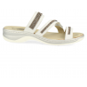 SANDALIAS PIES DELICADOS MUJER, GALDAR 03 BLANCO