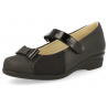 ZAPATOS PIES DELICADOS MUJER, ALMA D1 NEGRO