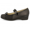 ZAPATOS PIES DELICADOS MUJER, ALMA D1 NEGRO