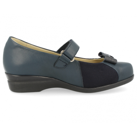 ZAPATOS PIES DELICADOS MUJER, ALMA D4 AZUL