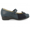 SENSITIVE FEET WOMEN SANDALS, D4 NAVY