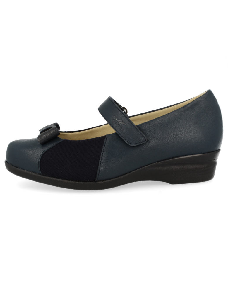 SENSITIVE FEET WOMEN SANDALS, D4 NAVY