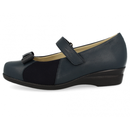 SENSITIVE FEET WOMEN SANDALS, D4 NAVY