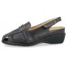 SANDALIAS PARA PIES ANCHOS Y DELICADOS , DONA 04 AZUL