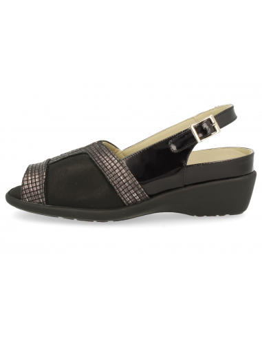 SANDALIAS PIES DELICADOS, SABINA 2018 E1 NEGRO