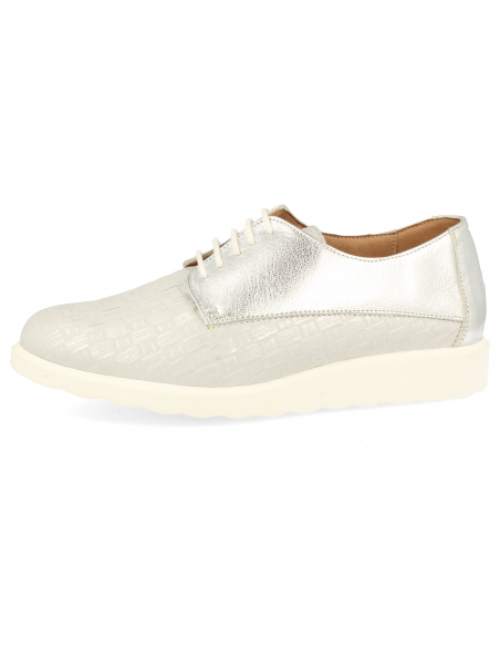 ZAPATOS CÓMODOS SEÑORA, VENEZIA 06 PLATA