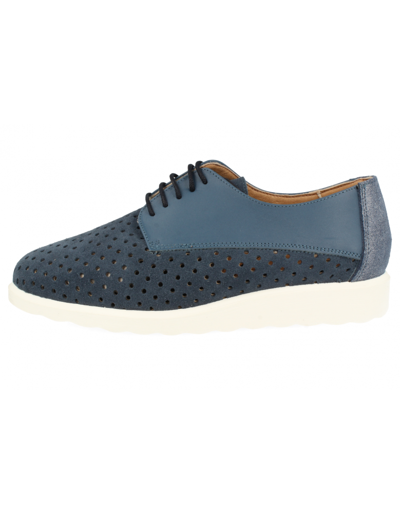ZAPATOS CÓMODOS SEÑORA, VENEZIA 04 AZUL