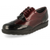 ZAPATO CÓMODO SEÑORA, NIDIA Burdeos