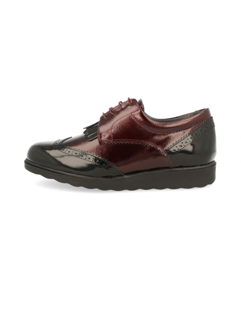 ZAPATO CÓMODO SEÑORA, NIDIA Burdeos