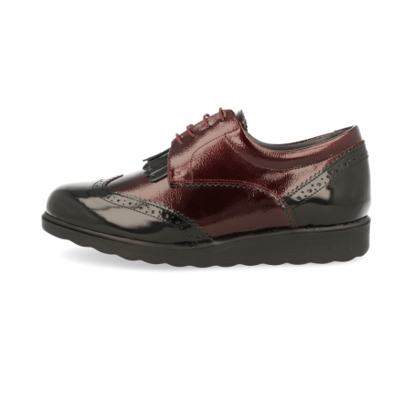ZAPATO CÓMODO SEÑORA, NIDIA Burdeos
