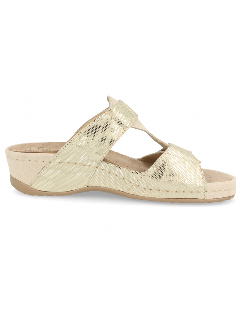 SENSITIVE WOMEN FEET SANDALS, DELIA 46 BEIGE