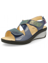 SANDALIAS CONFORT SEÑORA, SUECA 04 AZUL