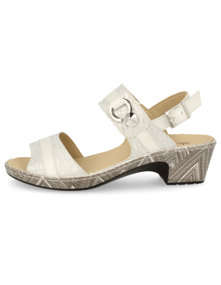 SANDALIAS CONFORT SEÑORA, AMAYA 06 PLATA