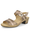 SANDALIAS CÓMODAS SEÑORA, AMAYA 84 BRONCE