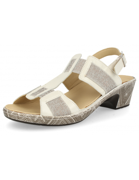 SENSITIVE WOMEN FEET SANDALS, FIONA 03 WHITE