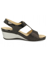 SANDALIAS CÓMODAS SEÑORA, RIMINI 01 NEGRO