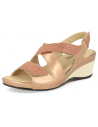 SANDALIAS CÓMODAS SEÑORA, CANNES 84 NACAR