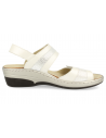 SANDALIAS CÓMODAS SEÑORA, SITGES 03 BLANCO