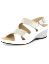 SANDALIAS CÓMODAS SEÑORA, NIZA 03 BLANCO