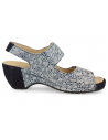 SANDALIAS CONFORT MUJER, LUZ 04 AZUL