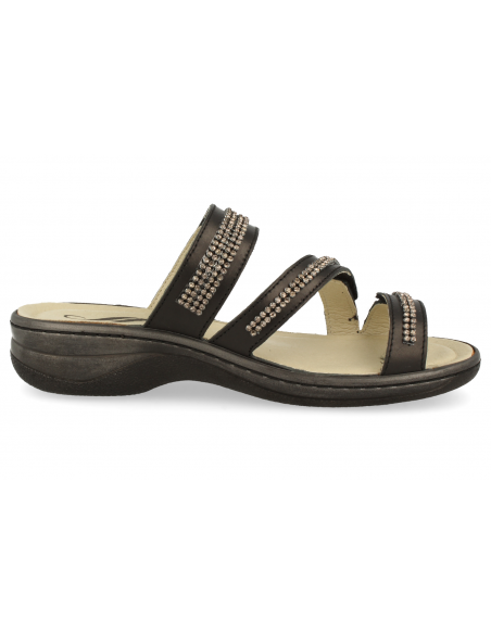 SENSITIVE FEET WOMEN SANDALS, GALDAR 01 BLACK