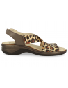 SANDALIAS CÓMODAS SEÑORA, PORTO LEOPARDO