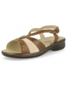 SENSITIVE FEET WOMEN SANDALS, REBECA BEIGE