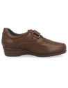 ZAPATO SEÑORA ANCHO PIES DELICADOS, VIENA 19 Marrón