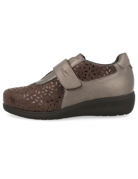 SENSITIVE FEET WOMEN SHOES, CORAL PETALS BROWN