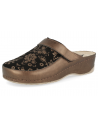 ZUECOS DE DESCANSO DE SEÑORA, MASTER SOFT HOME COLOR BRONCE