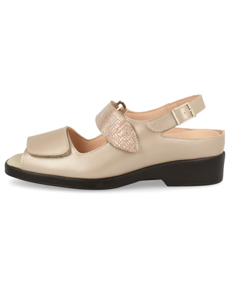 SANDALIAS CÓMODAS SEÑORA, ANIA 19 TOSTADO
