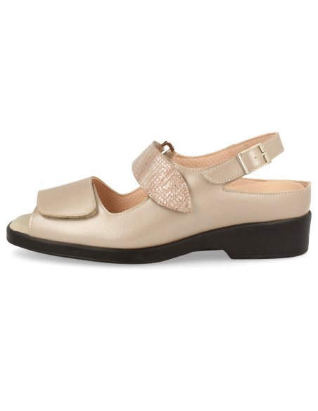SANDALIAS CÓMODAS SEÑORA, ANIA 19 TOSTADO