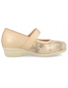 ZAPATO CÓMODO SEÑORA, PIES DELICADOS, AMELIE 2019 09 BEIGE