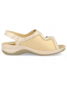 SANDALIA PARA PIES DELICADOS Y ANCHOS, JULIA 2019 BEIGE