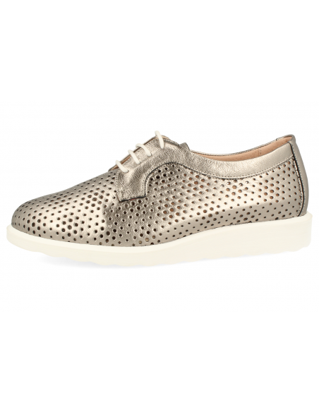 ZAPATO CÓMODO PIEL ADAPTABLE, CALAIS 85 ACERO
