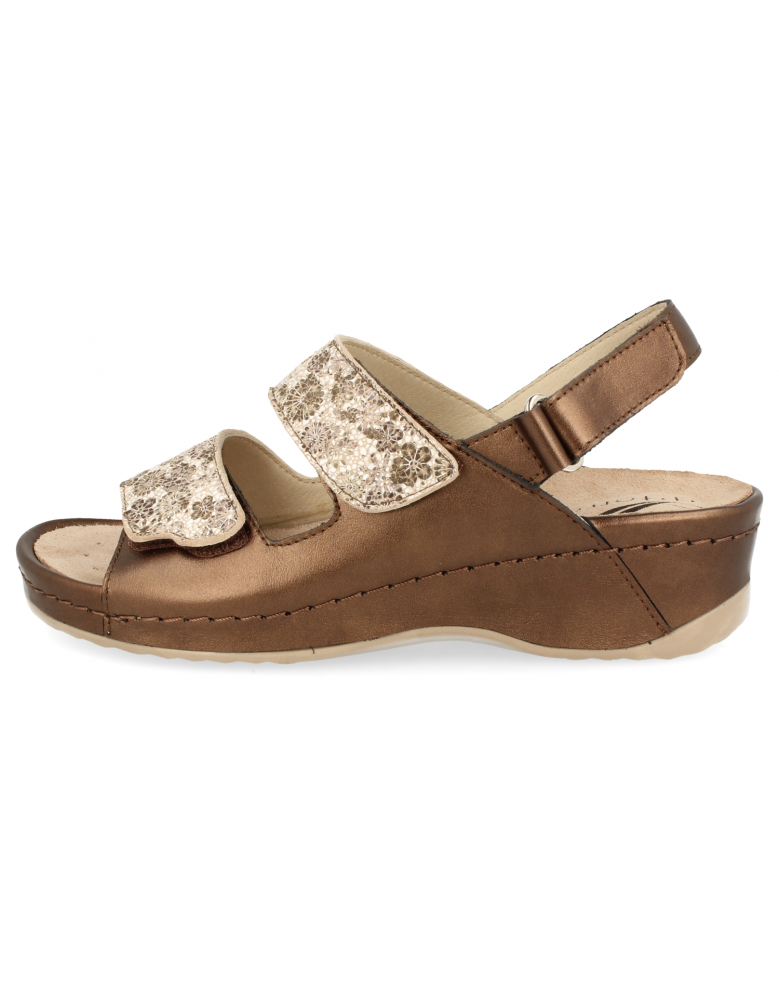 SANDALIAS ANATÓMICAS DE SEÑORA, ELENA 02 MARRÓN